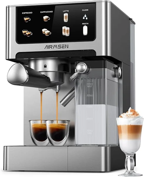 AIRMSEN Automatic Milk Espresso Machine