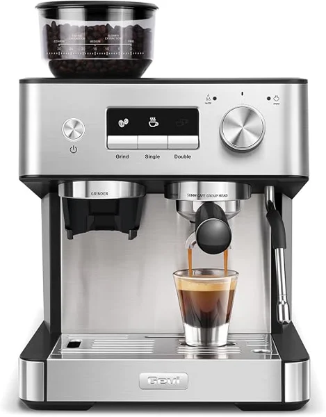Gevi Espresso Machine with Grinder