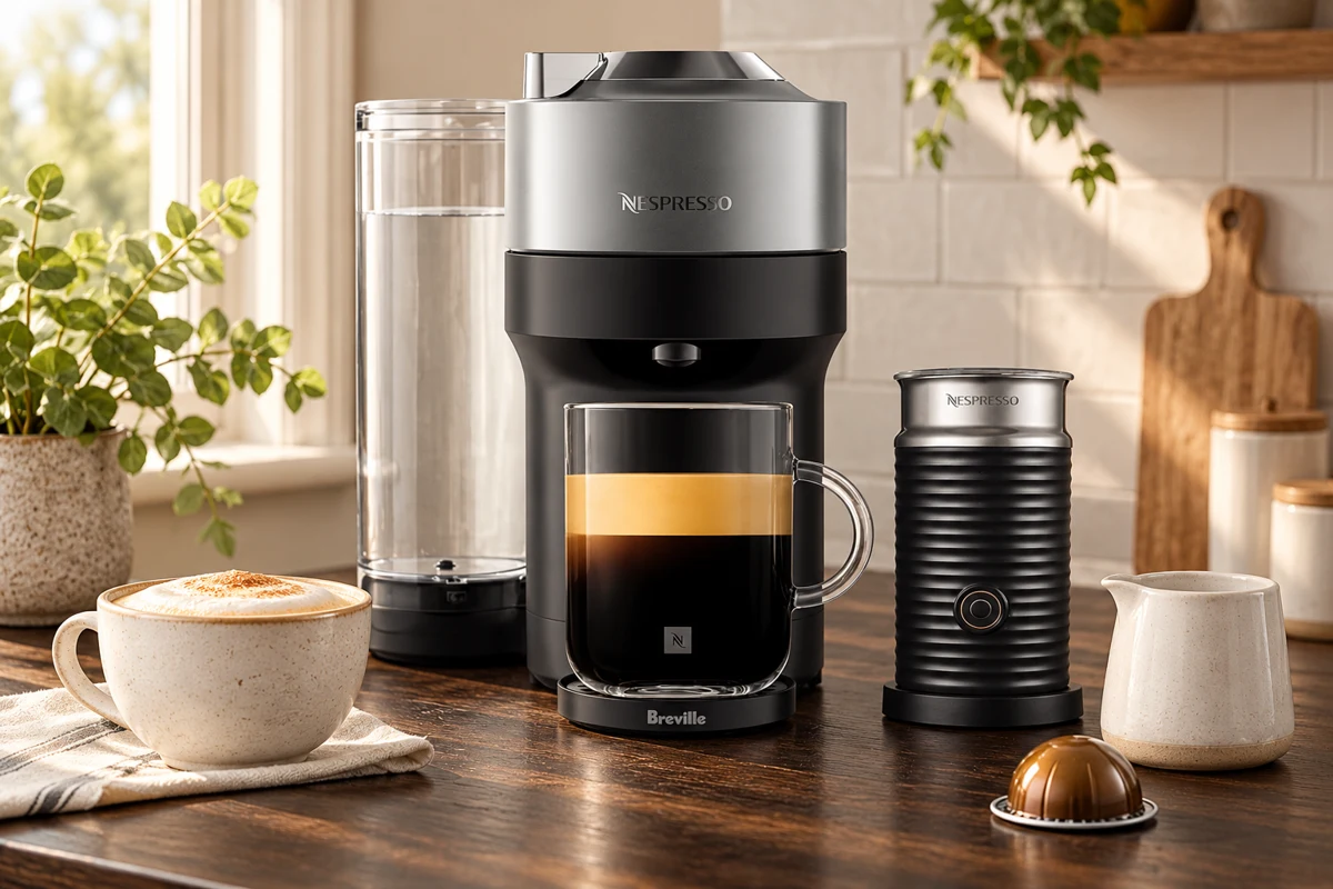 Nespresso Vertuo Pop+ Deluxe with Frother