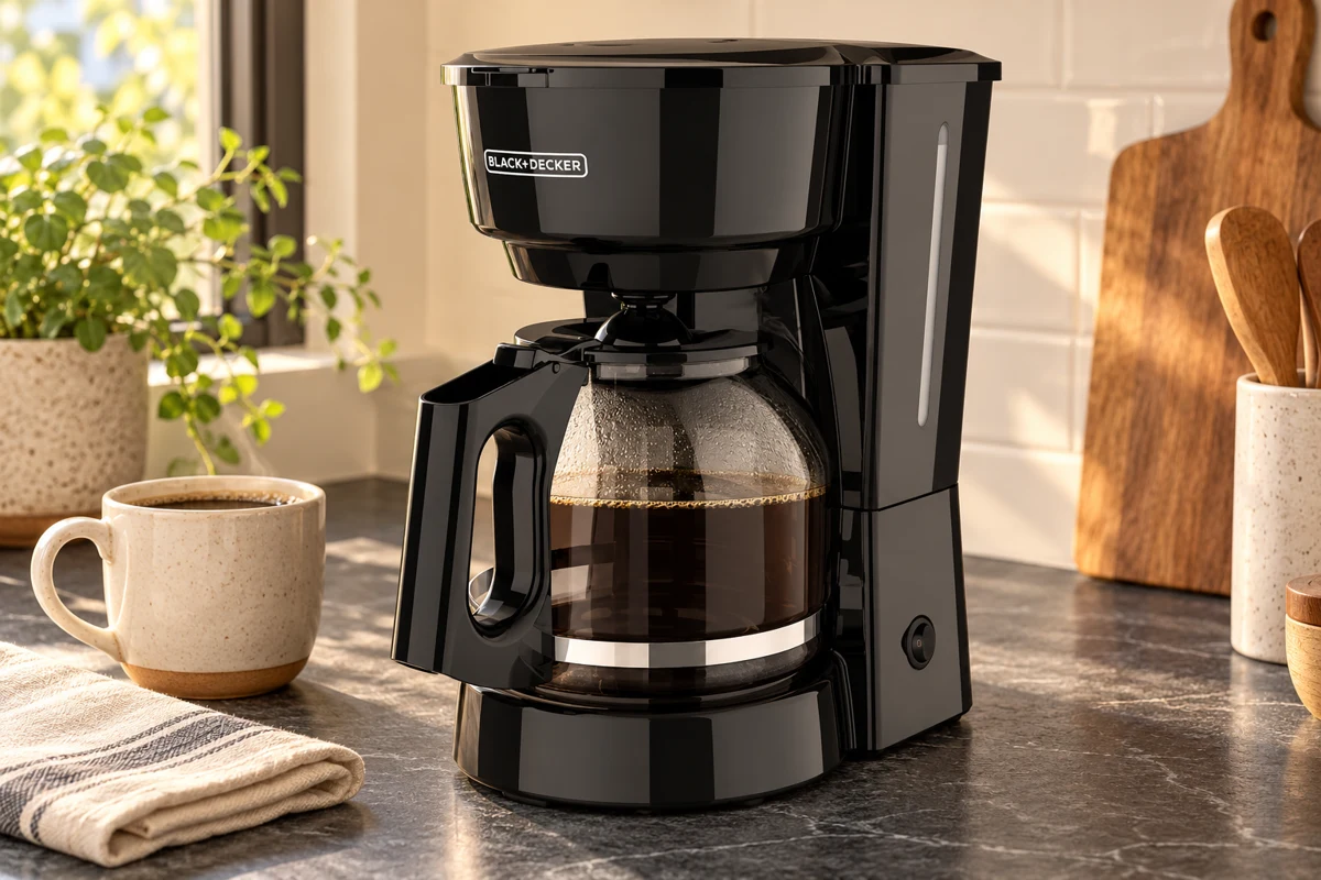 BLACK+DECKER Easy On/Off 12-Cup