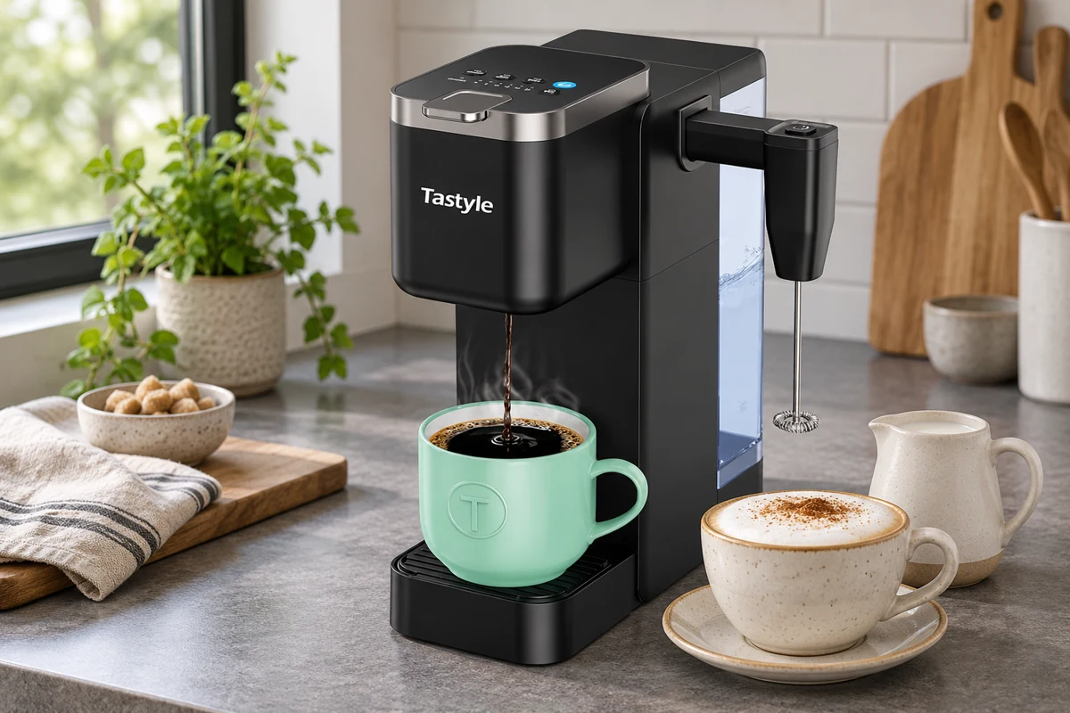 Tastyle Single Serve with Milk Frother