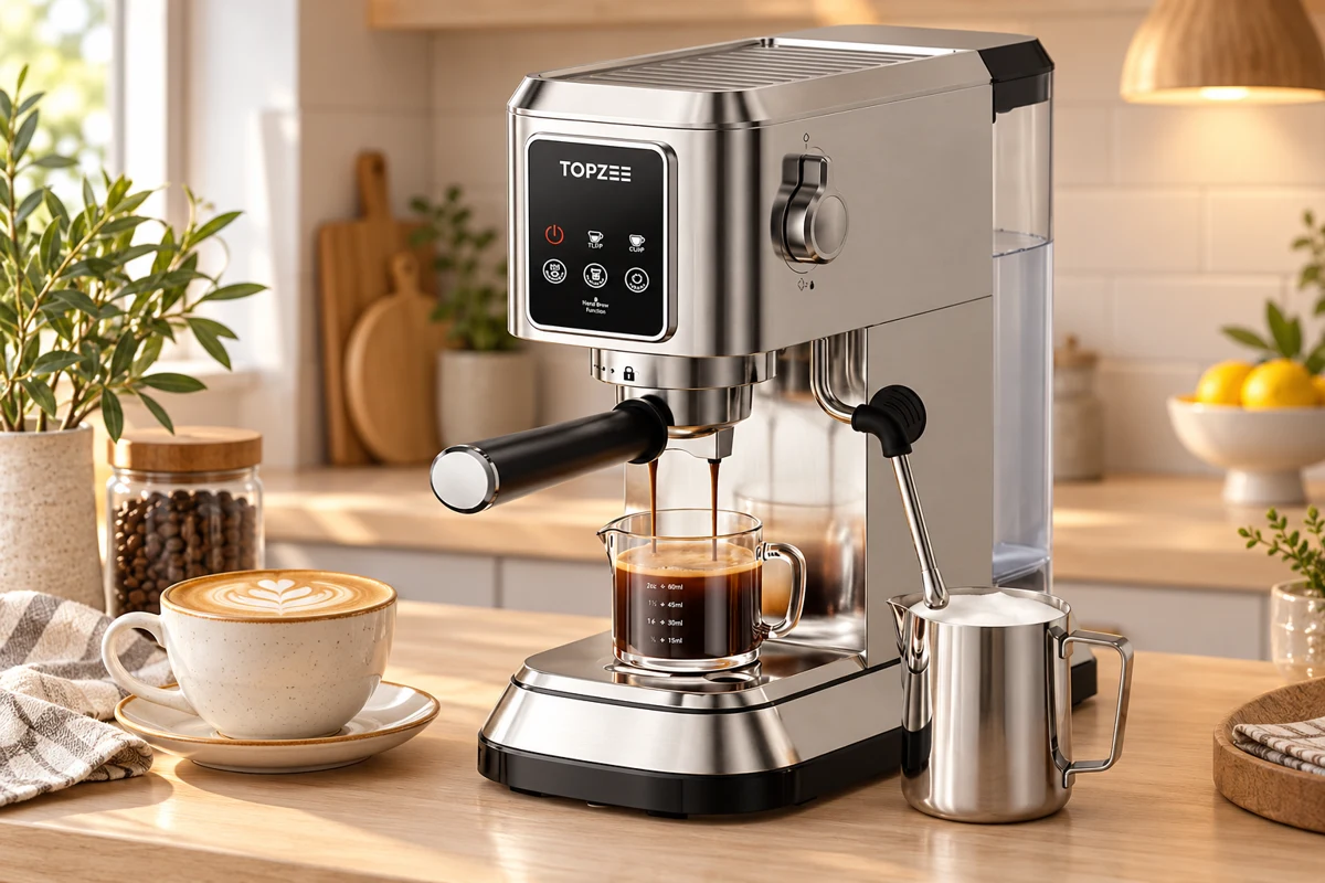 TOPZEE Espresso & Cold Brew Machine