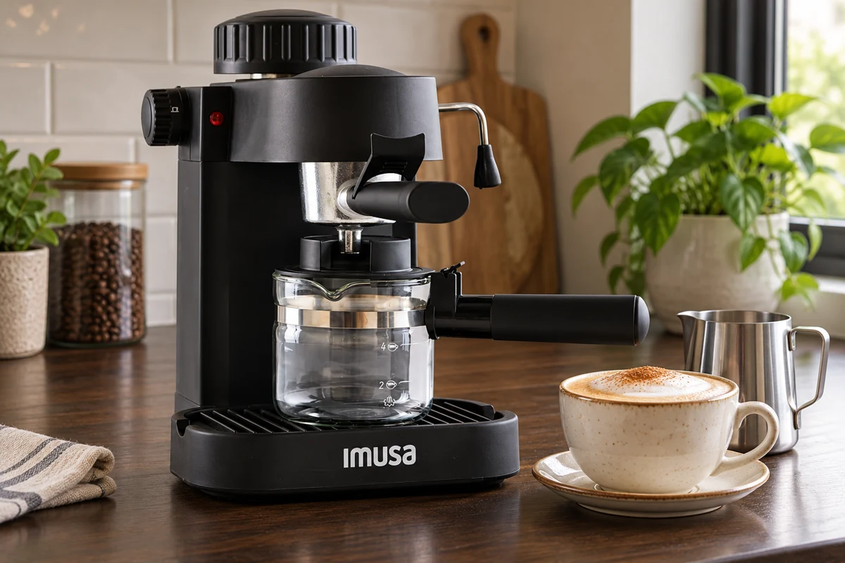 IMUSA 4-Cup Electric Espresso Maker