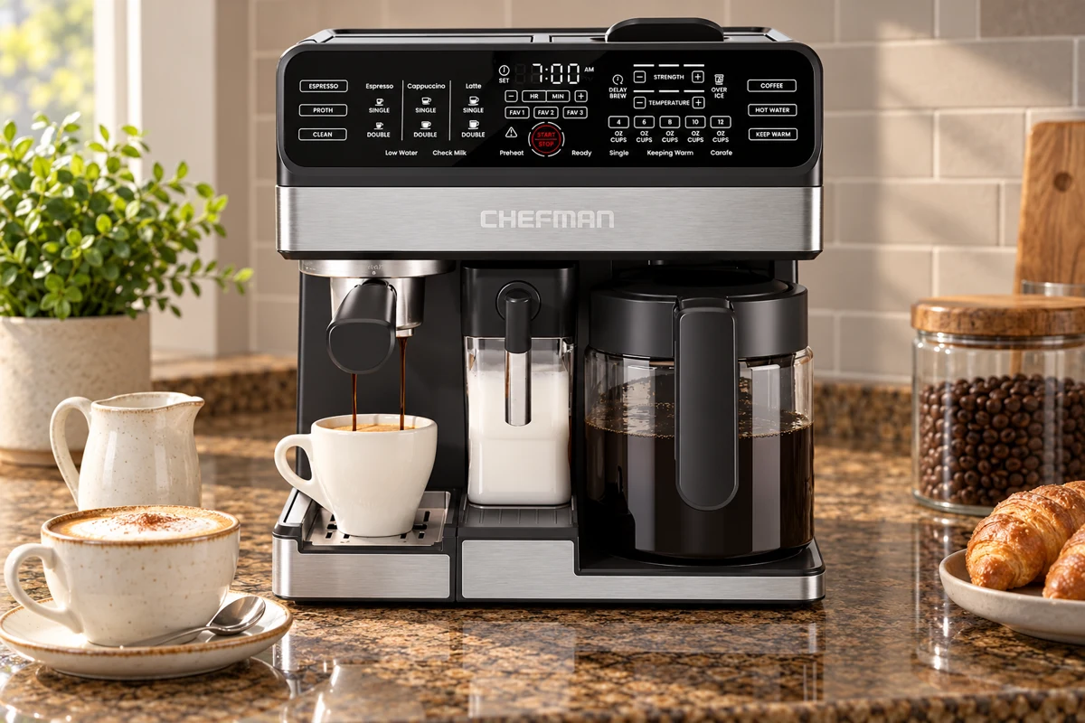 Chefman 8-in-1 Coffee Station